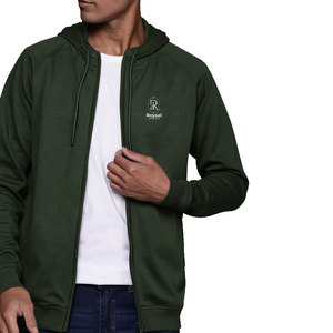 Sweat-shirts à fermeture éclair pour hommes de qualité supérieure à prix abordable, avec contraste de couleurs, basiques, fabriqués avec les meilleurs matériaux en gros - Product Image 1