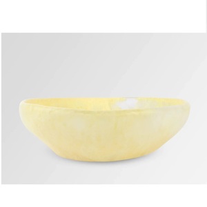 Bol de service pour salade de fruits de qualité supérieure, fait main, poli, écologique, sans BPA, sans plomb, résistant au lave-vaisselle, moderne et luxueux - Product Image 4