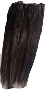 CHEVEUX HUMAINS BRUTS SIMPLE DRWN MACHINE TRAME NATURELLE DROITE - Product Image 2