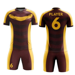 ชุดฟุตบอลโพลีเอสเตอร์คุณภาพสูง ปี 2026 เสื้อยืดแขนสั้นสำหรับผู้เล่นและแฟนบอล ระบายอากาศได้ดี แห้งเร็ว สกรีนชื่อทีมได้ตามต้องการ ทรงพอดีตัว - Product Image 5