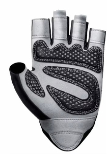 <b>Half</b>-Finger Sports Cycling Gloves Black And Gray With Anti <b>Slip</b> Padding For Gym Training And Riding Bike Racing Gloves Absorbing - Product Image 4