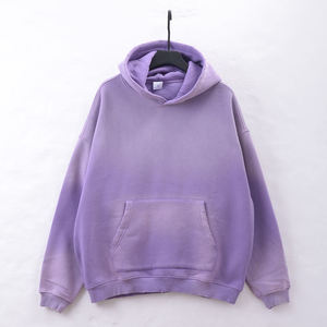 Nouveau design – Sweat à capuche tie-dye à épaules tombantes pour homme, grande taille, personnalisable en polyester/coton - Product Image 6