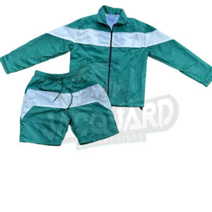 ชุดเซ็ตสองชิ้นผู้ชายดีไซน์ยอดนิยมขายส่ง เสื้อแจ็คเก็ตกันลมสะท้อนแสง 3M สไตล์สตรีทแวร์ ชุดวอร์มสำหรับผู้ชาย ชุดฤดูร้อน - Product Image 2