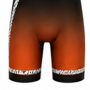 <b>Men</b> Orange Black Sublimated <b>Wrestling</b> <b>Singlet</b> Polyester Athletic <b>Wrestling</b> Uniform Sleeveless Sportswear Competition Training - Product Image 5