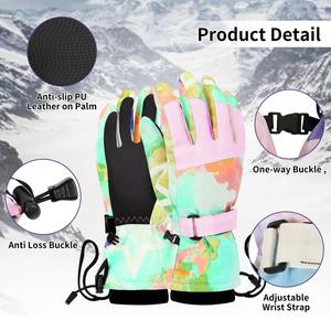 Proveedor Directo de Fábrica, Guantes de Invierno para Hombre, Guantes de Esquí, Cálidos, Impermeables, Resistentes al Viento, Transpirables, Duraderos, de Alta Calidad - Product Image 4