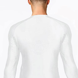 Vêtement de sport pour homme, anti-bactérien, en spandex/polyester, manches longues, séchage rapide, pour la natation et le surf - Product Image 6