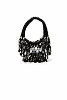 Sac à main hobo perlé pour femme, style bohème, sac à bandoulière pour soirée avec embellissements en perles et cristaux