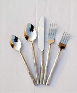 Service de Couverts de Luxe en Acier Inoxydable Doré, Poli Miroir Moderne, pour 4 Personnes – Idéal Mariage, Hôtel, Fête - Product Image 2