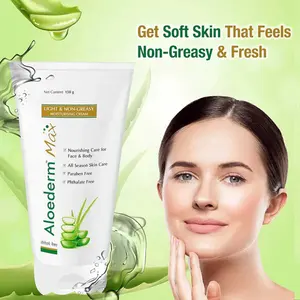 Crema Hidratante Aloederm Max, Extracto de Aloe Vera Prensado en Frío, Sin Parabenos ni Ftalatos, Cuidado Facial y Corporal para Todas las Estaciones, 150g - Product Image 4