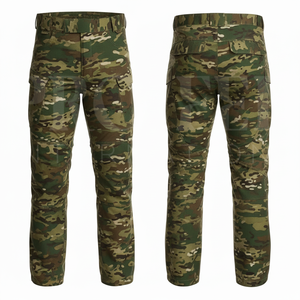 2026 New Design Straight Fitted <b>Camouflage</b> Uniform <b>Cargo</b> <b>Pants</b> Men Outdoor Utility Trousers Comfortable Multi Pocket Work <b>Pants</b> - Product Image 2