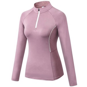 High Quality Winter Half-<b>Zipper</b> UP Breathable Quick Dry Pullover Fitness Gym Workout Custom Logo Sportswear Unisex Sweatshirt - Product Image 2