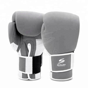 Gants de boxe en cuir imperméables avec rembourrage renforcé, sangle de poignet réglable, fermeture auto-agrippante pour l'entraînement, le sparring et le MMA - Product Image 6