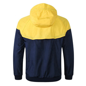 Breathable <b>Waterproof</b> Windbreaker <b>Jackets</b> Wholesale Hooded <b>Lightweight</b> Casual Outerwear For Outdoor <b>Running</b> - Product Image 2