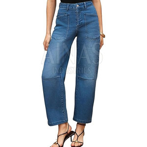 Jeans Premium Mom Fit de Cintura Alta, Corte Regular, Tela Cómoda, Ropa Casual, Moda para el Día a Día, Ropa de Invierno - Product Image 3