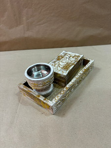 Precio de Fábrica al por Mayor: Quemador de Incienso de Madera Moderno y Religioso Hecho a Mano, Tipo Mubkhar, para Bakhoor y Loban - Product Image 2