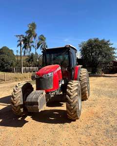 Wholesale Price Massey Ferguson Red 4WD Wheel Tractor Gear Drive Farm <b>Machine</b> High Productivity Engine Core - Product Image 5
