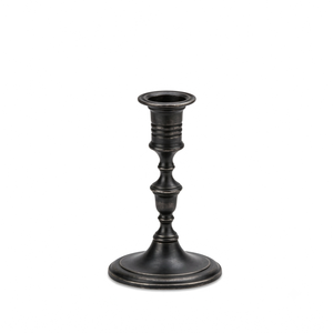 Ensemble de trois bougeoirs en cuivre, design moderne, métal durable, décoration d'intérieur, support pour bougies coniques - Product Image 2