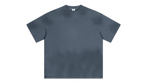 Ensemble deux pièces homme été 2026, chemise à manches courtes et short, en tissu épais délavé et respirant, séchage rapide, avec logo frontal, grande taille, haute qualité - Product Image 2