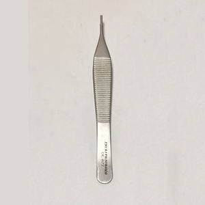 Pinzas Dentadas Adson de Alta Calidad, Micro Pinzas Adson de 12 cm con 1 Diente a 2 Dientes, Acero Inoxidable, Adson 1*2 12CM - Product Image 2