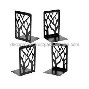 เป็น Bookends เรขาคณิตหรือโลหะตกแต่งด้วยการออกแบบทางเรขาคณิตทำจากโลหะหนัก - Product Image 2