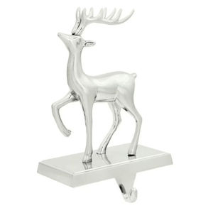 Hot Sale Wood Base Aluminium Top Christmas <b>Stocking</b> <b>Holder</b> For Hanging Decorative Use Xmas <b>Stocking</b> <b>Holder</b> With Silver Tree Top - Product Image 2