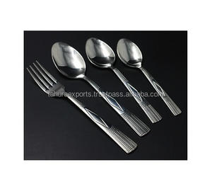 Ensemble de couverts en acier inoxydable de haute qualité au design élégant, pour la salle à manger, pour la cuisine, pour l'exportation d'Inde - Product Image 2