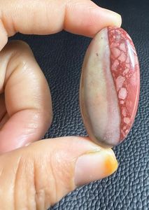 Lot en Gros de Cabochons en Mookite Rose Naturelle Affection Gems, 25 Carats, Coupe Poire à Changement de Couleur, pour Fabrication de Bijoux, Modèle F544, 29x18x6mm - Product Image 1