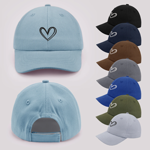 Gorra de béisbol para bebé con forma de corazón de dibujos animados - Product Image 3