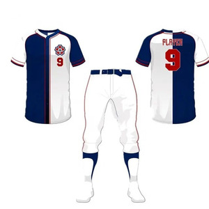 Professional Grade Baseball Team Uniform Supplier Breathable <b>Athletic</b> Fabric ODM OEM Production - Product Image 2