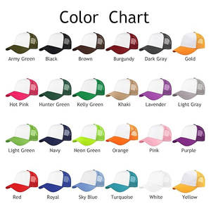 Casquettes de camionneur en maille à 5 panneaux de haute qualité, personnalisables avec votre propre logo brodé en 3D, pour hommes et femmes - Product Image 6