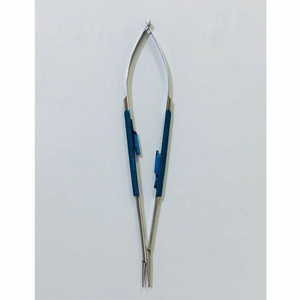 Micro-ciseaux droits Vannas, instrument chirurgical ophtalmique, manche à ressort, outil de chirurgie oculaire, CE OEM - Product Image 5