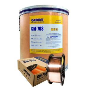 Alambre de Soldadura MIG CO2 KIMTIN GROUP, Recubierto de Cobre, 0.8MM 1.0MM 1.2MM 1.6MM, Tambor de 250KG, SG2 ER70S-6, Precio de Fábrica - Product Image 3