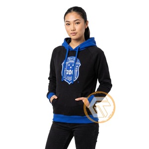 ออกแบบเสื้อฮู้ดผ้าฟลีซระบายอากาศได้ดีสำหรับผู้หญิง Zeta Phi Beta  แบบกำหนดเองสำหรับฤดูหนาว  เสื้อผ้าสำหรับชมรมนักศึกษา  ผลิตจากผ้าฝ้าย 100% ขายส่ง - Product Image 1