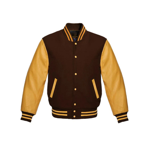 Wholesale Stylish Vintage Men's Winter Versity <b>Jackets</b> <b>Warm</b> Durable Outerwear with OEM Service - Product Image 5