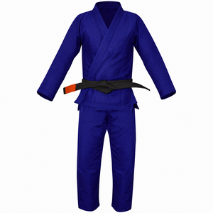 ชุดยูโด BJJ คุณภาพสูง ผ้าฝ้ายแท้ 100% ทอลายเพิร์ลวีฟ สำหรับบราซิลเลียนยิวยิตสู เหมาะสำหรับผู้ชายและผู้หญิง ชุดศิลปะการต่อสู้ระดับมืออาชีพ ด้านหน้าแบบ BJJ - Product Image 1