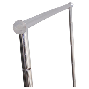 Exhibidores de Ropa Plegables Modernos, Cromados, Resistentes, Metálicos, de Lujo, Portátiles, para Minoristas, OEM, ODM - Product Image 4