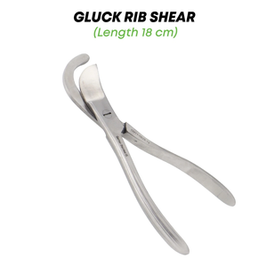 Tijeras Gluck Rib de 18 cm de acero inoxidable, instrumentos ortopédicos de calidad alemana de Mahfooz Instruments - Product Image 6