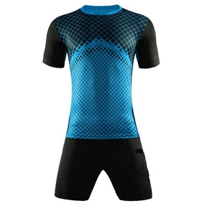 Conjuntos de Camisetas de Fútbol para Hombre Sublimadas Personalizadas al por Mayor, de Secado Rápido, 100% Poliéster, Alta Calidad, Diseño Personalizado para Adultos, OEM - Product Image 2