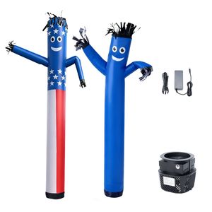 Inflable de 6 pies de altura, tubo inflable con diseño de personaje bailarín al viento, 1/15 HP, IPX3, impermeable, con temática de película - Product Image 1