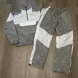 Survêtement coupe-vent unisexe personnalisé, veste de sport pour homme avec fermeture éclair, tenue en nylon, coupe-vent pour homme et femme - Product Image 5