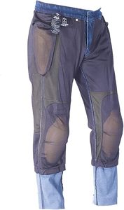 Pantalones de Motociclismo Transpirables, Pantalones de Carreras de Malla, Pantalones Vaqueros Resistentes al Viento para Motocross, para Hombre - Product Image 2
