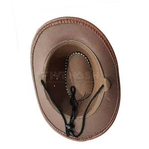 หมวกขี่ม้าหนังแท้รุ่นใหม่ ผลิตในปากีสถาน คุณภาพสูง ดีไซน์ทันสมัย - Product Image 3