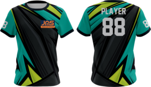 Camiseta Deportiva de Poliéster de Manga Corta con Estampado por Sublimación Personalizado, Cómoda y Transpirable, OEM ODM - Product Image 1