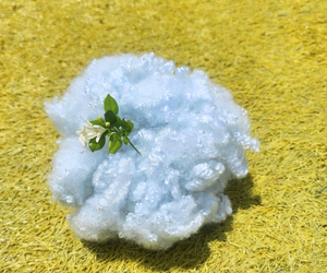 Fibre creuse conjuguée siliconée HCS 7Dx32mm 100% polyester antistatique recyclable pour garnissage de tissu non tissé - Product Image 5