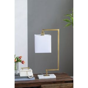 Lampada da tavolo in metallo 9x14,3x25,2 pollici - Product Image 1
