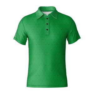 Camiseta Polo de Golf para Hombre al por Mayor con Estampado Completo, de Alta Elasticidad y Secado Rápido, Camiseta Polo Deportiva de Moda para Club y Uso Casual - Product Image 4