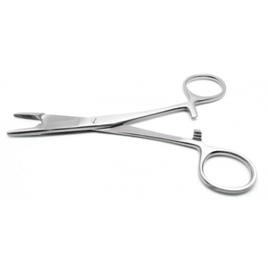 เครื่องมือแพทย์ราคาประหยัด คีมจับเข็มแบบมีดโกน Olsen Hegar ขนาด 5.5 นิ้ว คีมหนีบหลอดเลือด Ariston ทำจากเหล็กกล้าไร้สนิม - Product Image 2