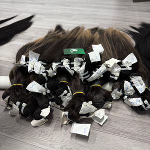 Extensiones de cabello humano de trama de máquina de ondas naturales de Color mejor vietnamita crudo personalizado con muestra gratis - Product Image 5