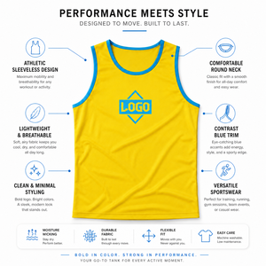 Camiseta Deportiva de Malla de Secado Rápido para Hombre con Logotipo Personalizado, Transpirable, para Gimnasio, Fitness, Entrenamiento, Sin Mangas, Venta al Por Mayor - Product Image 5