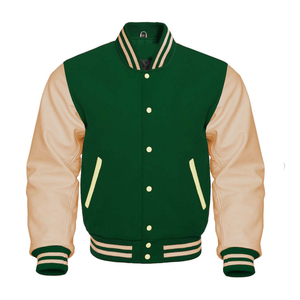 Chaqueta Varsity Clásica para Hombre 2026, Estilo Universitario Informal, con Logotipo Personalizado, 100% Algodón Suave, Acabado Elegante - Product Image 6